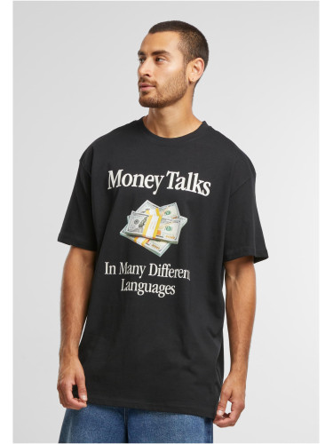 Men's T-shirt Money Talks Oversize black