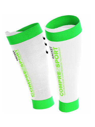 Kompresní návleky Compressport  Pro Silicon R2 White/Green T4