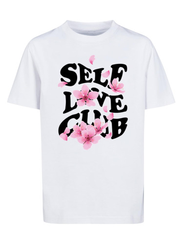 Children's T-shirt Self Love Club white