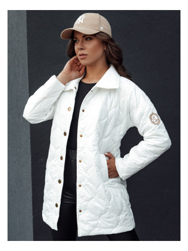 Дамско ватирано яке RATIA екрю