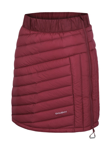 Women's down skirt HUSKY Frozy L faded burgundy