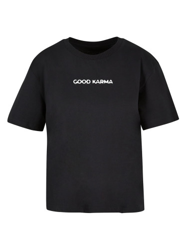 Women's T-shirt Karma Butterfly black