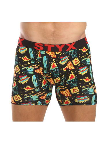 Men's boxers Styx long art sports rubber toohot