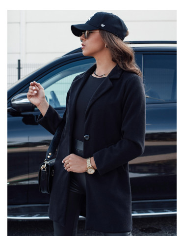 Черно дамско палто LUGI