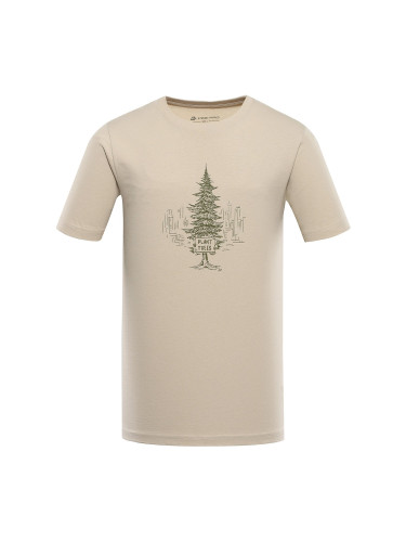 Belt T-shirt made of organic cotton ALPINE PRO EKK white pepper variant pb