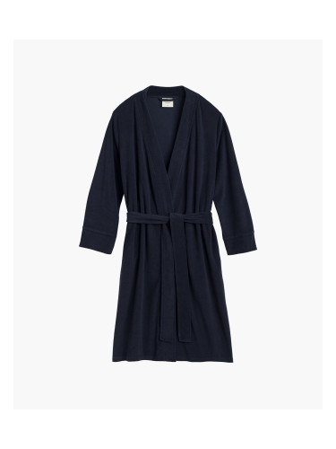 Women's bathrobe ATLANTIC - blue