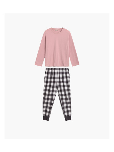 Women's pajamas ATLANTIC - pink/graphite