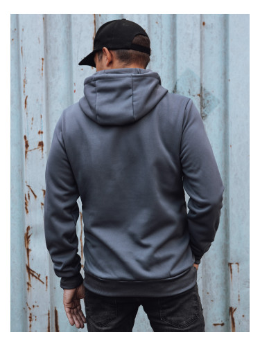 Men's hoodie dark gray Dstreet