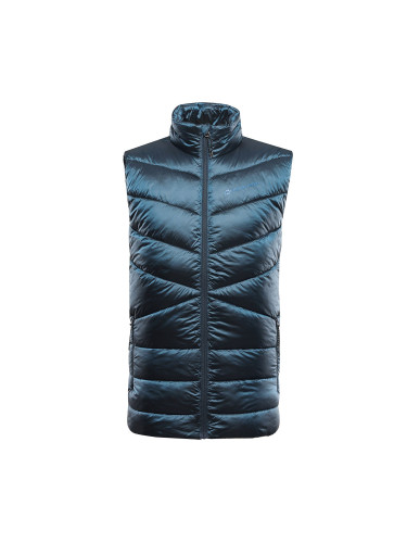 Men's quilted vest hi-therm ALPINE PRO NORF mykonos blue