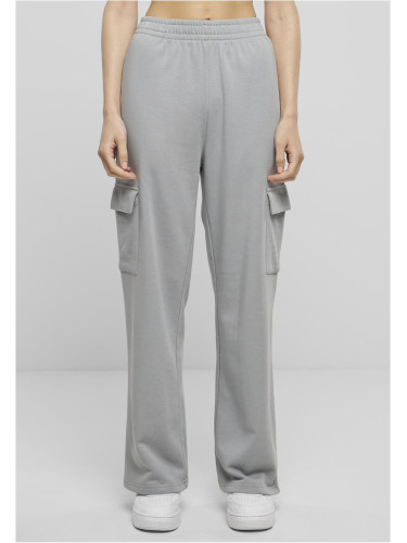 Women's Baggy Light Terry sweatpants in light asphalt color