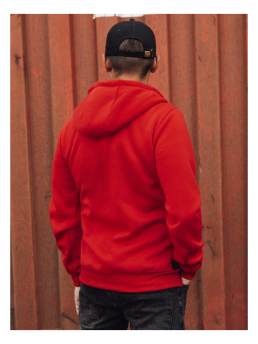 Men's hoodie red Dstreet