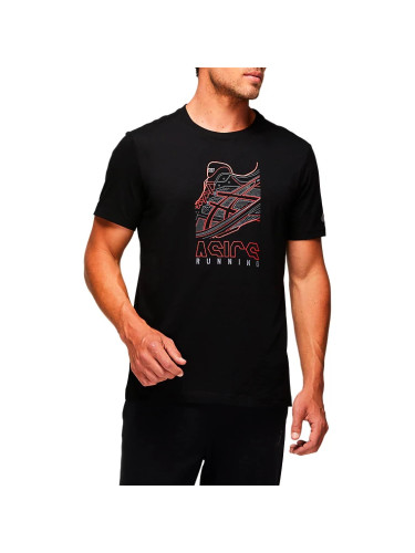 Pánské tričko Asics Running GPX Tee černé, S