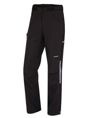 Women's softshell pants HUSKY Keson L black