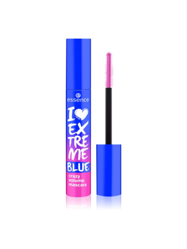 essence I LOVE EXTREME спирала придаваща обем цвят Blue 12 мл.