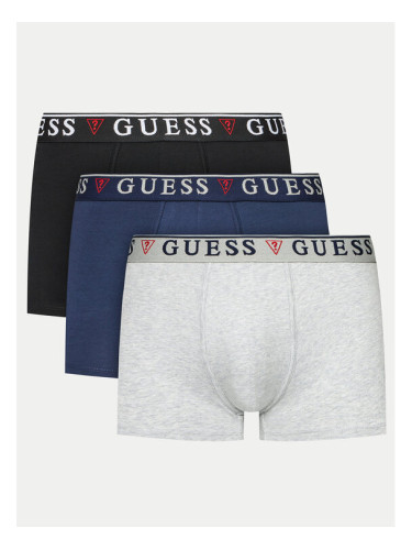 Guess Комплект 3 чифта боксерки U97G01 KCD31 Цветен