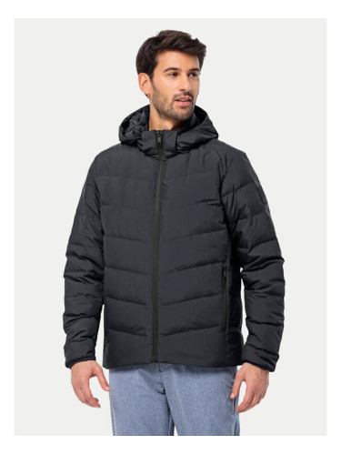 Jack Wolfskin Пухено яке Colonius 1207431 Черен Regular Fit