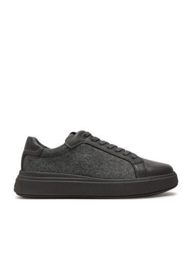 Calvin Klein Сникърси Low Top Lace Up Wool HM0HM01597 Сив