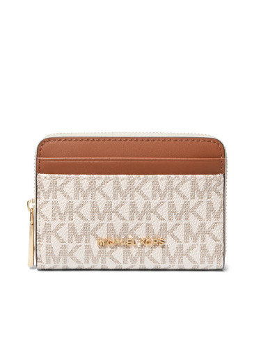 MICHAEL Michael Kors Голям дамски портфейл 32T4GJ6Z5B Бежов