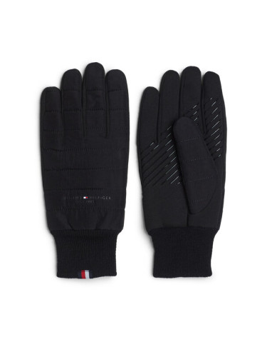 Tommy Hilfiger Мъжки ръкавици Th Established Mix Nylon Gloves AM0AM07884 Черен