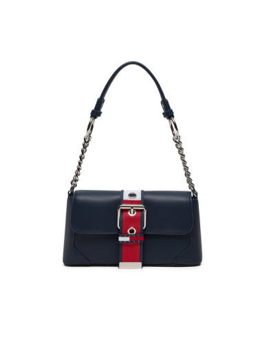 Tommy Jeans Дамска чанта Tjw Idol Shoulder Bag AW0AW16282 Тъмносин