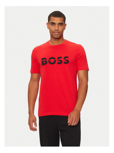 Boss Тишърт 50525208 Червен Regular Fit