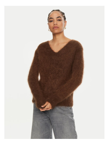 Dixie Пуловер M277K009A Кафяв Regular Fit