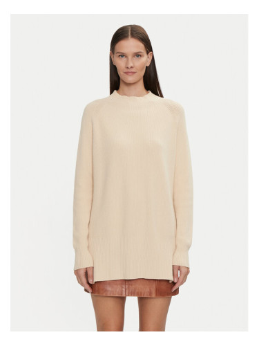 Kontatto Пуловер 3M0128 Бежов Relaxed Fit