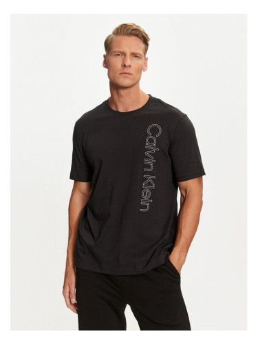 Calvin Klein Performance Тишърт 00GMF4K113 Черен Regular Fit