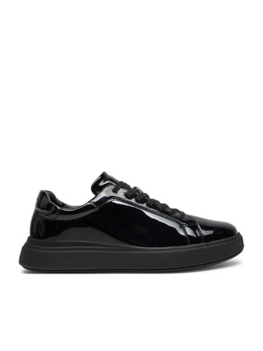 Calvin Klein Сникърси Low Top Lace Up Pat HM0HM01602 Черен