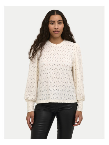 Kaffe Блуза Tine 10509099 Екрю Regular Fit