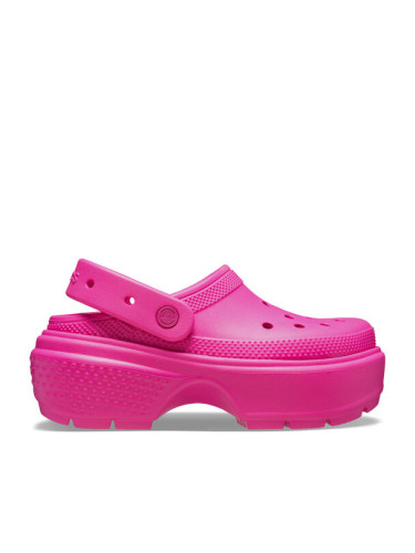 Crocs Чехли Stomp Clog 209349 Розов