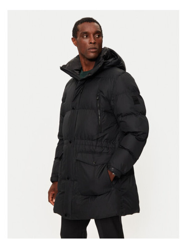 BOSS Зимно палто H-Condolo2 50525109 Черен Regular Fit