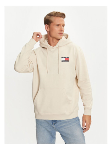 Tommy Jeans Суитшърт Essential DM0DM20738 Бежов Regular Fit