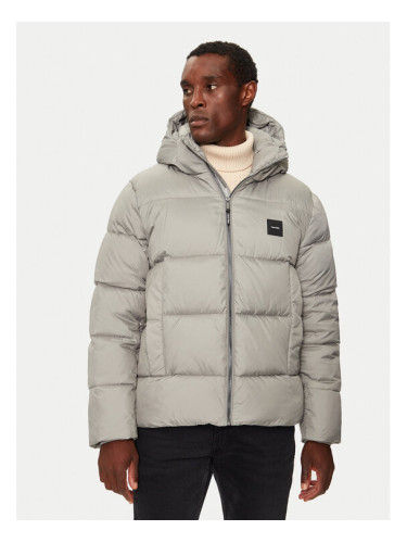 Calvin Klein Зимно яке K10K113476 Сив Regular Fit