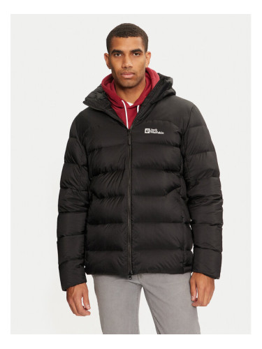 Jack Wolfskin Пухено яке Nebelhorn A61827 Черен Regular Fit