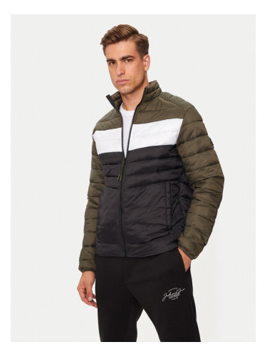 Jack&Jones Пухено яке Sprint 12258444 Черен Regular Fit