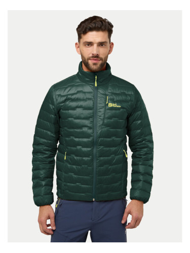 Jack Wolfskin Пухено яке Passamani A61836 Зелен Regular Fit