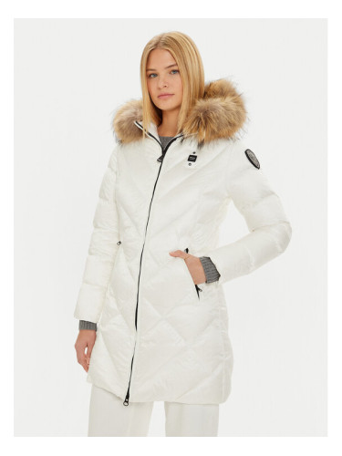 Blauer Зимно палто 24WBLDK03052 Бял Regular Fit