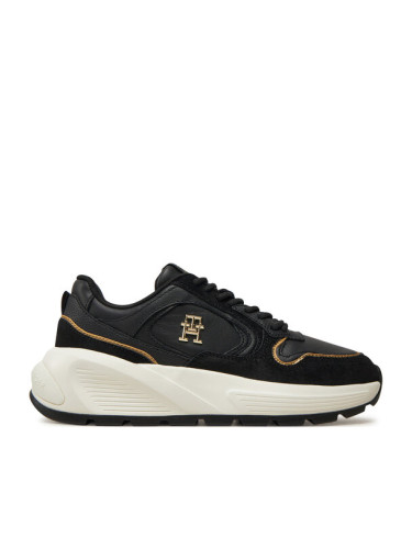 Tommy Hilfiger Сникърси Chunky Fashion Runner FW0FW08129 Черен