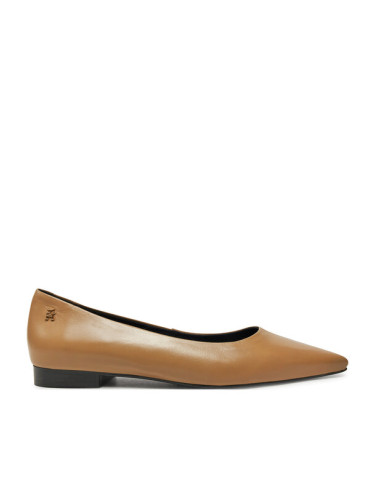 Tommy Hilfiger Балеринки Th Pointy Ballerina FW0FW08291 Каки