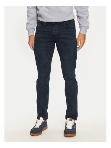 Jack&Jones Дънки Glenn 12259055 Тъмносин Slim Fit