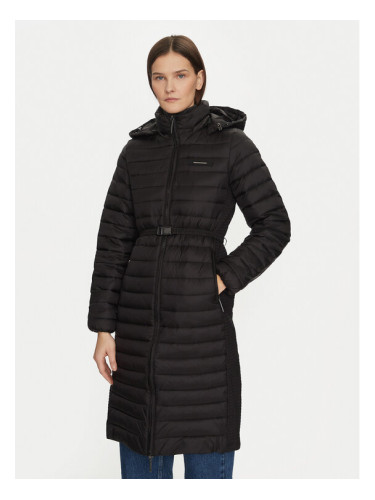 Calvin Klein Зимно палто K20K207732 Черен Slim Fit