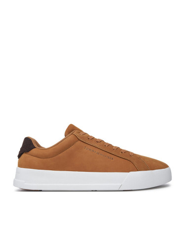 Tommy Hilfiger Сникърси Th Court Winter Nubuck FM0FM05302 Кафяв