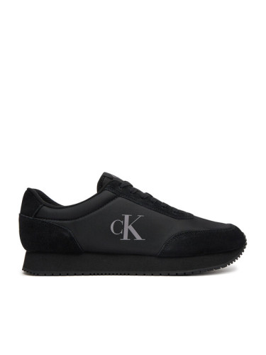 Calvin Klein Сникърси Retro Runner Iconic Snk YM0YM01119 Черен