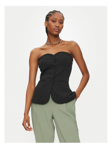 ViCOLO топ TS0098 Черен Slim Fit