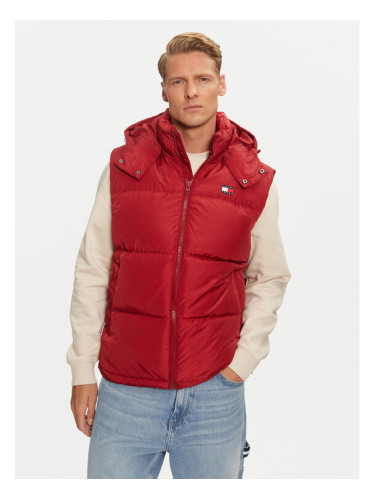 Tommy Jeans Жилетка за костюм Alaska DM0DM19538 Червен Regular Fit