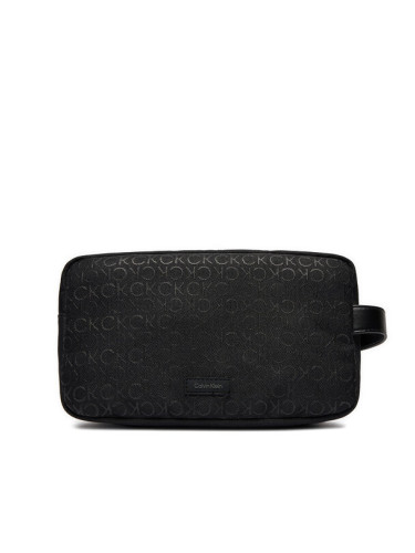 Calvin Klein Несесер Ck Remote Washbag Mono K50K512081 Черен