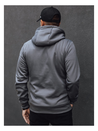 Men's hoodie dark gray Dstreet