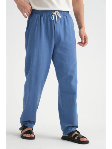 38304 Dewberry Baggy Mens Pants-INDIGO