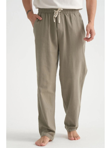 38304 Dewberry Baggy Mens Pants-Khaki